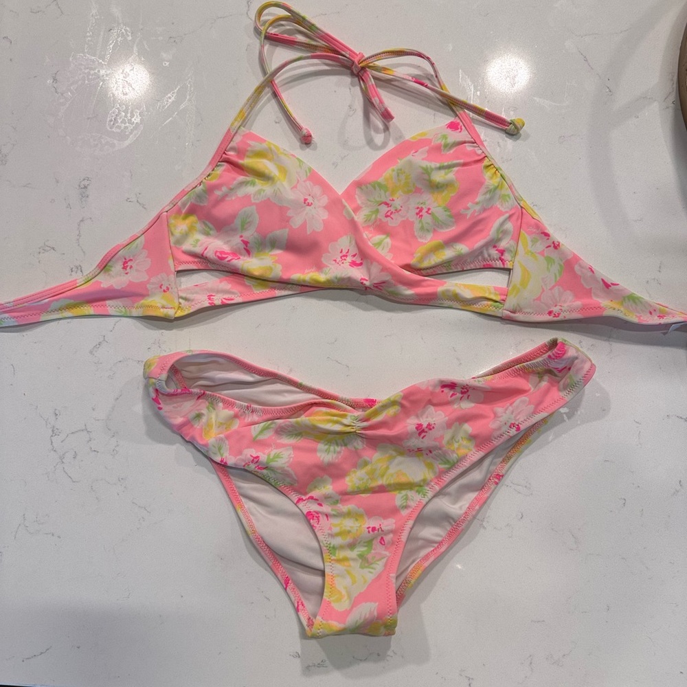Victoria Secret Pink Floral Swimsuit